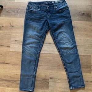 Miss Me Dark Wash Skinny Jeans